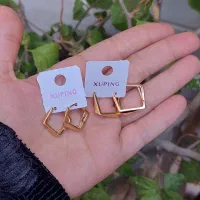 گوشواره استیل رنگ ثابت