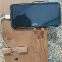 استند موبایل چوبی