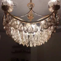 2 عدد لوستر|لوستر و چراغ آویز|شاهین‌شهر, شهرک هشت بهشت|دیوار