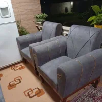 مبل ۷نفره به همراه میزعسلی پانزده میلیون|مبلمان خانگی و میز عسلی|گوراب زرمیخ, |دیوار