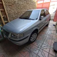 خودرو سمند نقره ایی متالیک مدل ۸۴