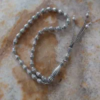 تسبیح تمام نقره