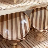 ظروف چوبی چوب گردو|ظروف سرو و پذیرایی|محلات, |دیوار