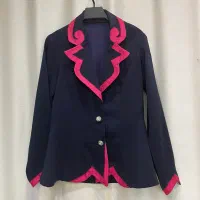 کت کرپ آپلیکه دوزی