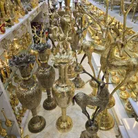 دکوریجات صنایع دستی تمام برنج قلم دست درجه یک