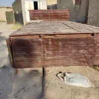 تریلی رومانی پشت تراکتوری