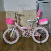 دوچرخه سایز ۱۶ دخترانه مارک پرادو در حد نو|دوچرخه، اسکیت، اسکوتر|قم, علی آباد سعدگان|دیوار