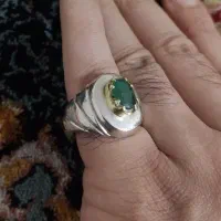 انگشتر زمرد زامبیا خوشگل