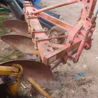 گاوآهن ۳ خیش بوکان و گاواهن ۶ خیش پایه قلمی محمدزا