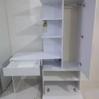 میز تی وی کتابخانه میز تحریر وجا لباسی|کتابخانه، شلف، قفسه‌های دیواری|نسیم‌شهر, |دیوار