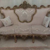 مبلمان کلاسیک راحتی استیل ۷نفره با میز عسلی|مبلمان خانگی و میز عسلی|تهران, جنتآباد شمالی|دیوار