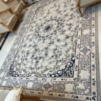 فرش ۹ متری طوسی درحد نو