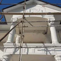 نمای رومی سیمانکاری شسته|خدمات پیشه و مهارت|بندر گناوه, |دیوار