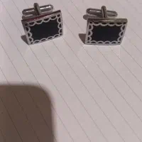 دکمه سردست  مربعی مردانه