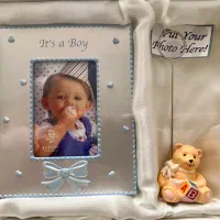 قاب عکس نوزاد پسر