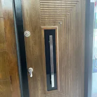 درب ضد سرقت / مدل شطرنجی چوب بلوط|مصالح و تجهیزات ساختمان|شاهین‌شهر, طالقانی|دیوار