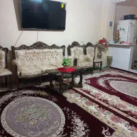 مبل سلطنتی ۹ نفره چوب گردو