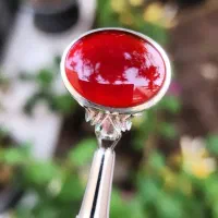 فروش انگشتر نقره رکاب تمام دستساز یمنی