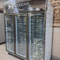 یخچال ایستاده ۳در تمام استیل یک ماه کار کرد|فروشگاه و مغازه|تهران, صد دستگاه|دیوار
