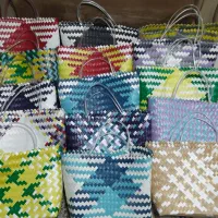 زنبیل خرید و دورهمی جنس تسمه