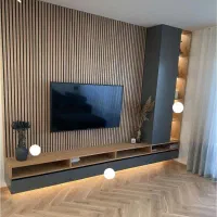 توی وال و پشت اسیدی|میز تلویزیون|پیشوا, |دیوار