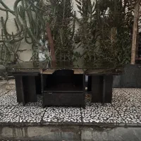 میز جلو مبلی بزرگ با ۴عسلی کوچک