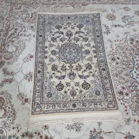 قالی ۶لا نائینی ترنج دست بافت و دار قالی|فرش|اصفهان, عمان سامانی|دیوار