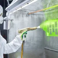 پاشش کار رنگ الکترواستاتیک