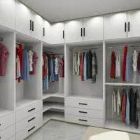 کمد دیواری و تخت تاشو