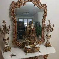 آینه کنسول طرح برنز