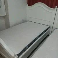 دو عدد تخت خواب همراه با پاسخ تختی|تخت و سرویس خواب|گلبهار, شهر جدید گلبهار|دیوار