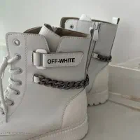 نیم بوت سفید