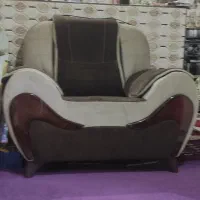 مبل شش نفره بایه دست گل میز