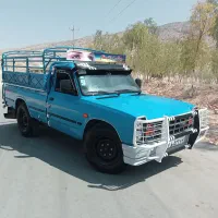 وانت نیسان دوگانه سوز شرکتی فول|خودرو سواری و وانت|شیراز, بید زرد|دیوار