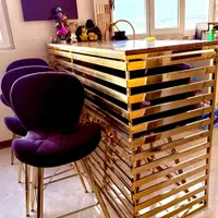 میز استیل بار
