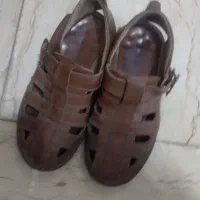 کفش تابستانی قهوه‌ای