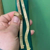 دستبند و انگشتر آنلمیتد طلا