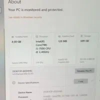 کامپیوتر نصل7 همه تجهیزات|رایانه رومیزی|یاسوج, |دیوار