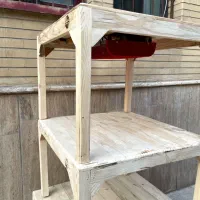 کرسی چوبی حلوایی گرمایش دار با لوازم کامل سفارشی|بخاری، هیتر، شومینه|تهران, شهرک ولیعصر جنوبی|دیوار