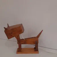 چراغ مطالعه رو میزی مدل سگ