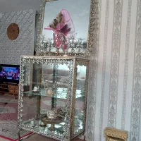 اینه کنسول بوفه برنز