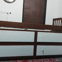 تخت دو طبقه چوب روس