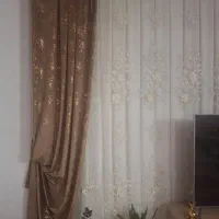 پرده پذیرایی شیک به همراه 2عدد والن|پرده، رانر، رومیزی|الوند, |دیوار