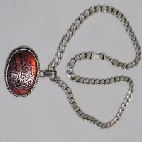 زنجیر گردنی نقره