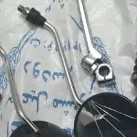 یک عدد کمک فنر هندا یک جفت آینه و باطری هندا|قطعات یدکی و لوازم جانبی|محمدشهر, علی آباد گونه|دیوار