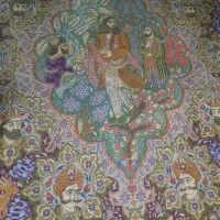 فرش دستباف طرح مشاهیر کاشمر12متری
