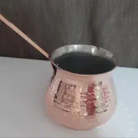 قهوه جوش دستی .قوری کتری.شیرجوش .مسی نو