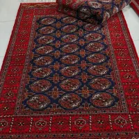 فرش دستباف ترکمن از بافنده