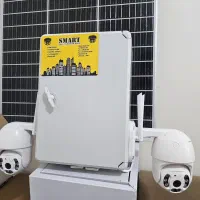 دوربین خورشیدی مونتاژی مناسب باغ|دوربین مداربسته|شیراز, زند|دیوار