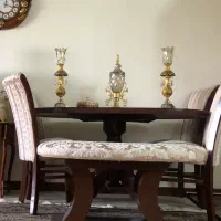 میز نهار خوری شش نفره در حد نوع